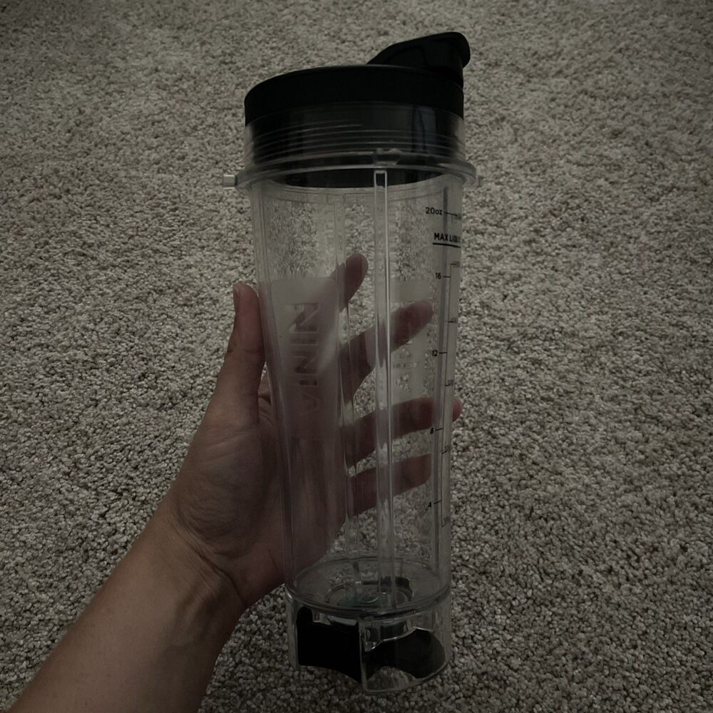 Ninja 631KKU580 24 oz Single Serve FreshVac Replacement Cup for Fits BL580